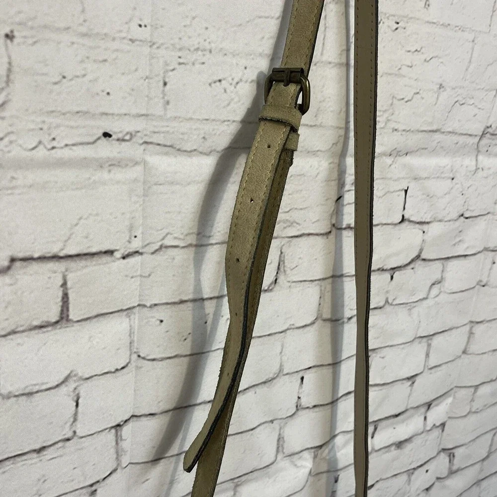 Patricia Nash Crossbody Purse Tan Suede Leather Fringe Bag - Picture 13 of 16